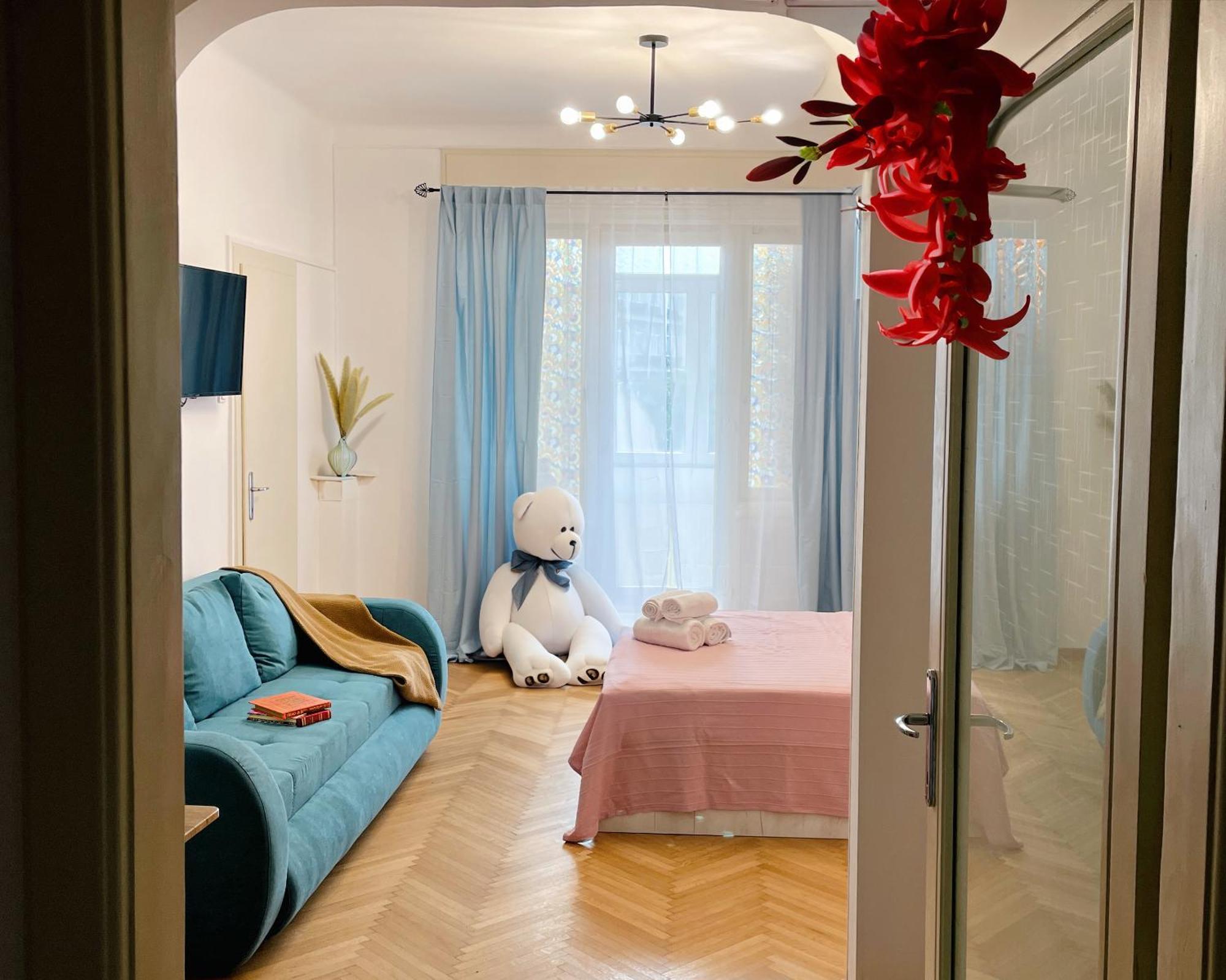Pinkfluid - Charming Studio In Prime Location Бухарест Экстерьер фото
